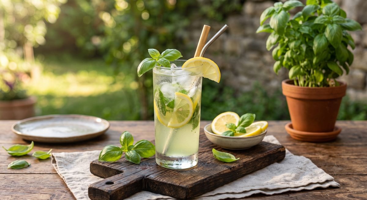 Lemoniada bazyliowa